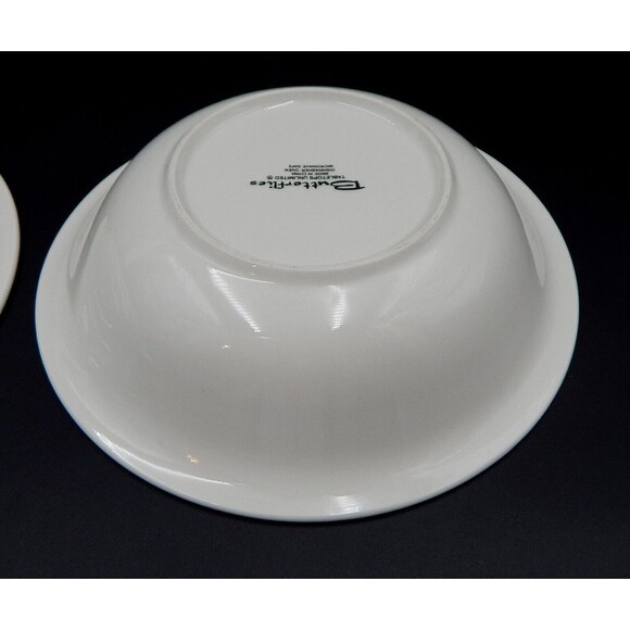 Tabletops Unlimited Butterflies 8-1/2 Inch Soup Pasta Salad Bowl Set of 2 - Picture 9 of 10